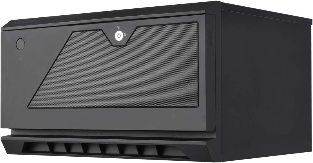 SilverStone Technology SST-CS381 v 1.2 - Case Storage ATX Midi Tower Computer Gehäuse, innen schwarz
