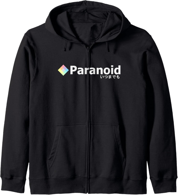 Beste paranoide "Vaporwave Forever" Parodie Vintage Kapuzenjacke