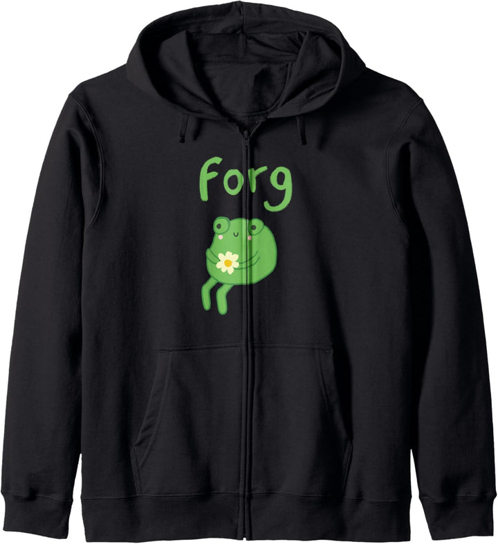 Frog Cake Meme Cute Aesthetic Forg Kapuzenjacke