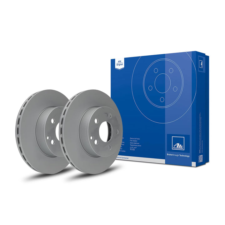 ATE Original Bremsscheibe - 2 Bremsscheiben - 24.0125-0179.1 - ECE-R90 Strassenzulassung