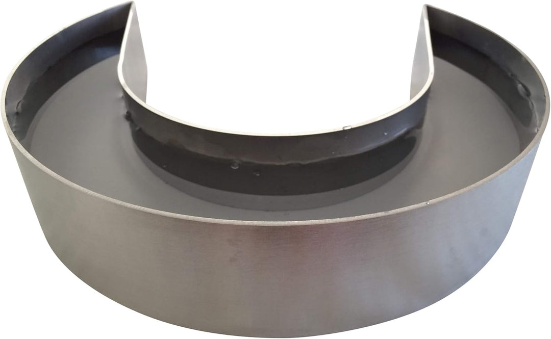 Luftbefeuchter Edelstahl - für Kaminofen mit Ofrohr 160mm und kleiner