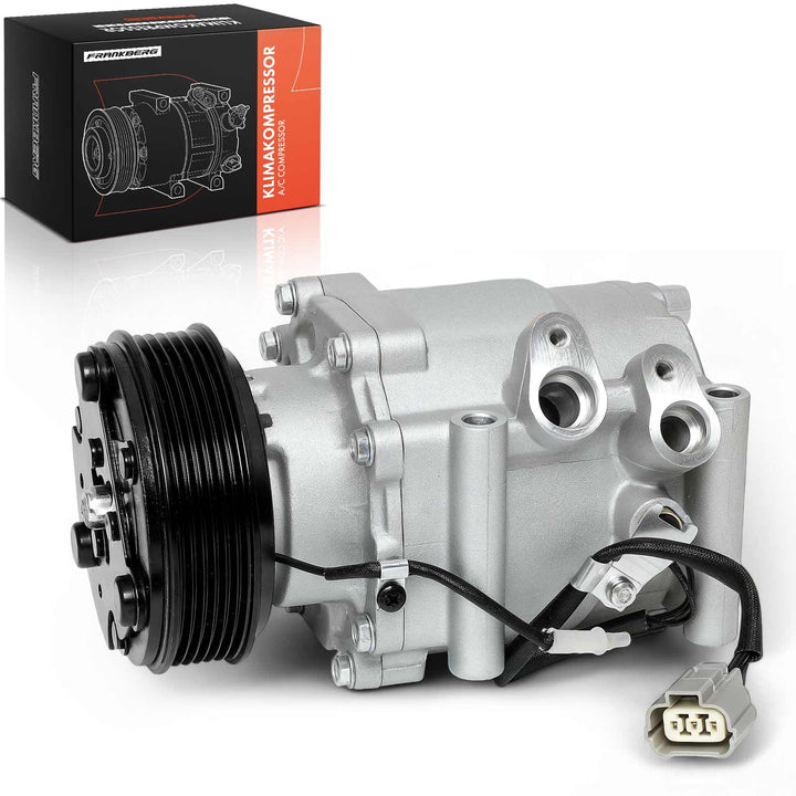 Frankberg Klimakompressor Klimaanlage Kompatibel mit Accord VI CG CK 2.2L 2002 Civic VII EP EU EV 1.