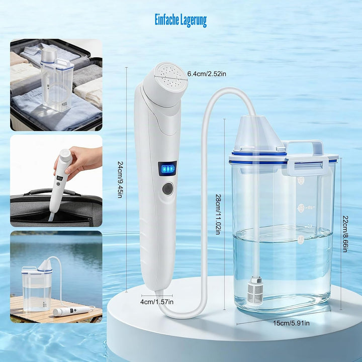 Bidet Portable 3L, Elektrische Po Dusche Elektrisch, Portable Bidet/Tragbares Bidet, Reise Bidet/Tra