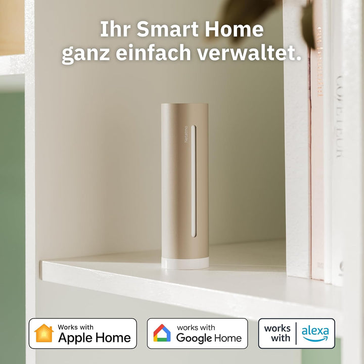 Netatmo Wetterstation ORIGINAL - 2. Generation, Innen & Aussen, Temperatur, Luftfeuchtigkeit, Luftqu