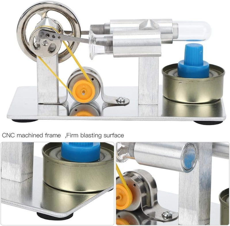 Stirling motor, Mini Dampfmaschine Modell Birne Externe Verbrennung Experiment Modell Pädagogische P