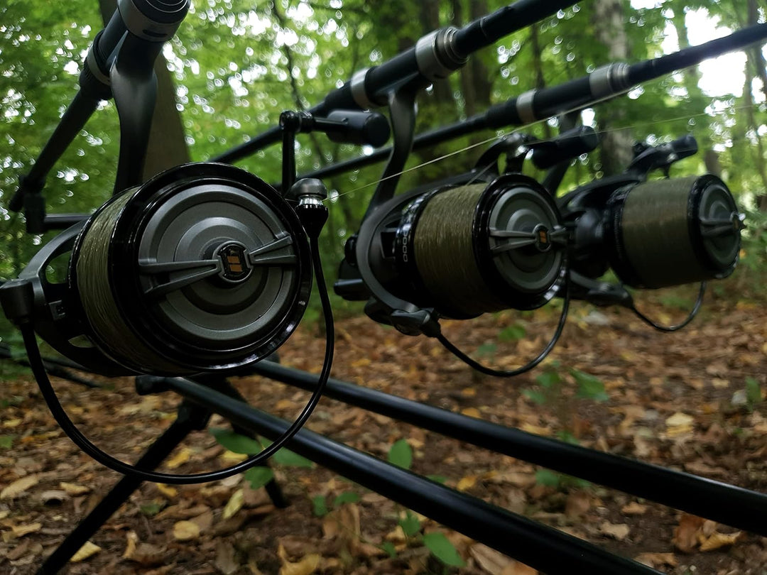 Tandem Baits Phantom LCX10000 Angelrolle | Freilaufrolle mit 8+1 Kugellagern & Schneckenrad-Getriebe