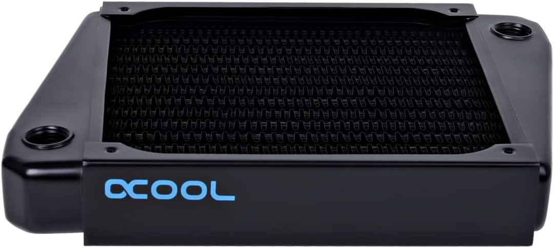Alphacool 14241 NexXxoS ST30 Full Copper X-Flow Radiator - CPU Wasserkühlung - 140mm, Kupfer / Schwa