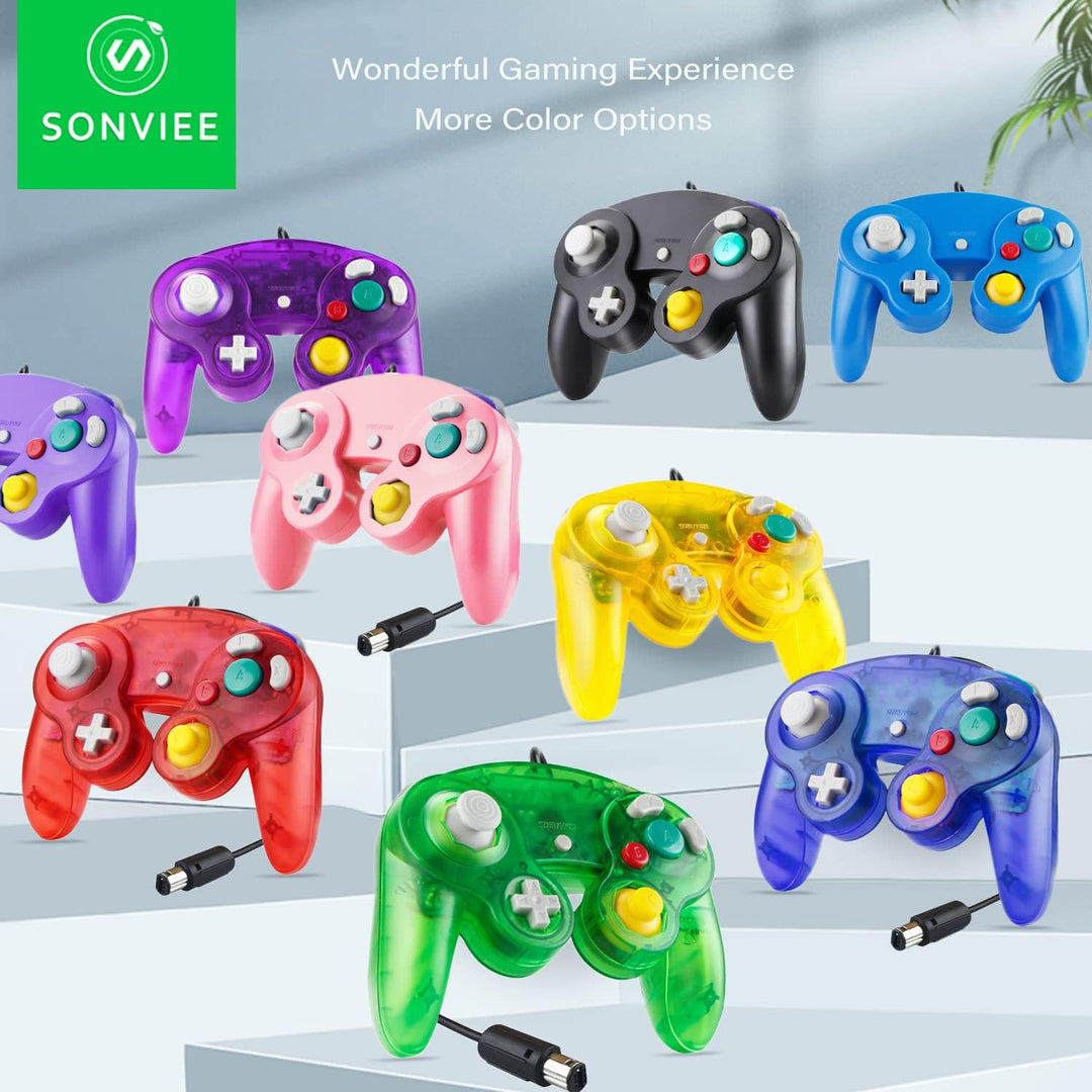 SONVIEE Controller für Game Cube,Wired NGC Controller für Game Cube Classic Game Cube NGC Controller