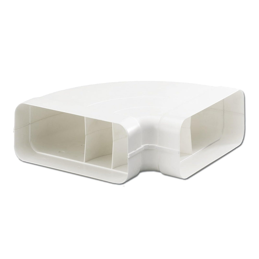 LUTH Premium Profi Parts Flachkanalbogen 150erscf Naber 4043003 90° Horizontal Beidseitig Muffe für