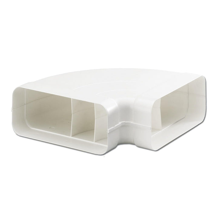 LUTH Premium Profi Parts Flachkanalbogen 150erscf Naber 4043003 90° Horizontal Beidseitig Muffe für