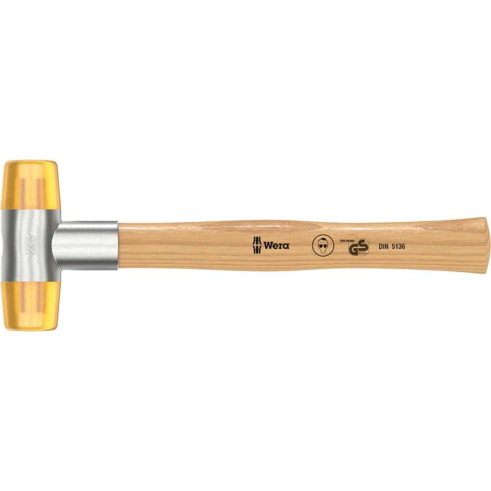 Wera 100 Schonhämmer mit Köpfen aus Cellidor, 