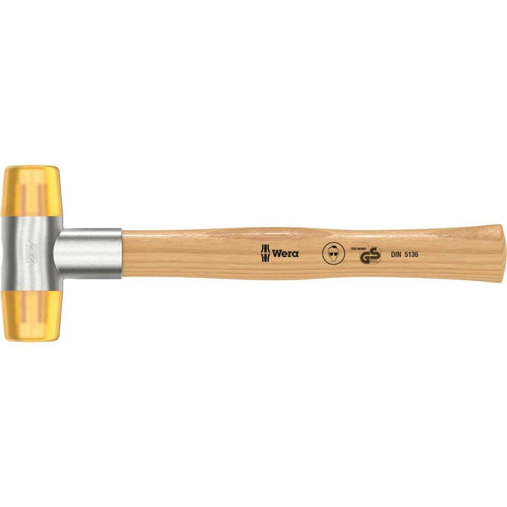 Wera 100 Schonhämmer mit Köpfen aus Cellidor, 