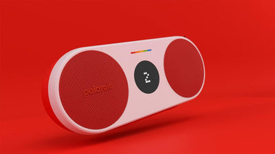 Polaroid P2 - Powerful Portable Wireless Bluetooth Speaker Rechargeable with Dual Stereo Pairing - R