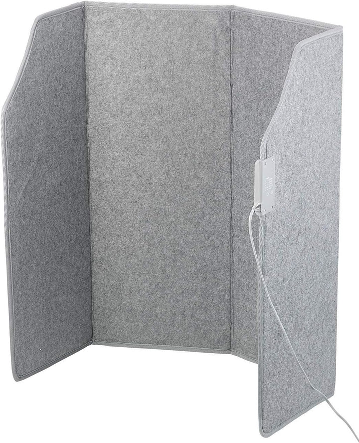 Sichler Haushaltsgeräte Infrarot Paravent: Faltbares Fern-Infrarot-Heizpanel, bis 65 °C, 400 Watt, G