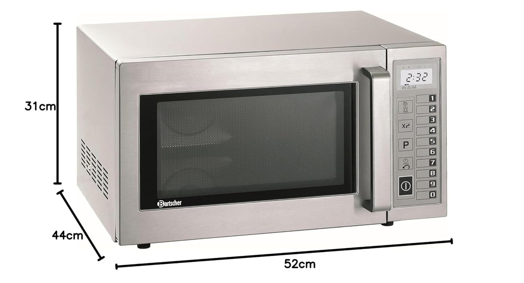 Bartscher Mikrowellengerät DIG, 25L, 1000W Gastronomiebedarf