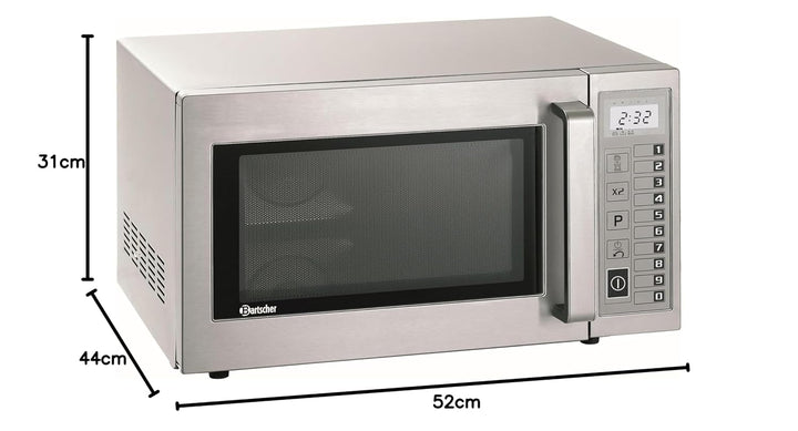 Bartscher Mikrowellengerät DIG, 25L, 1000W Gastronomiebedarf