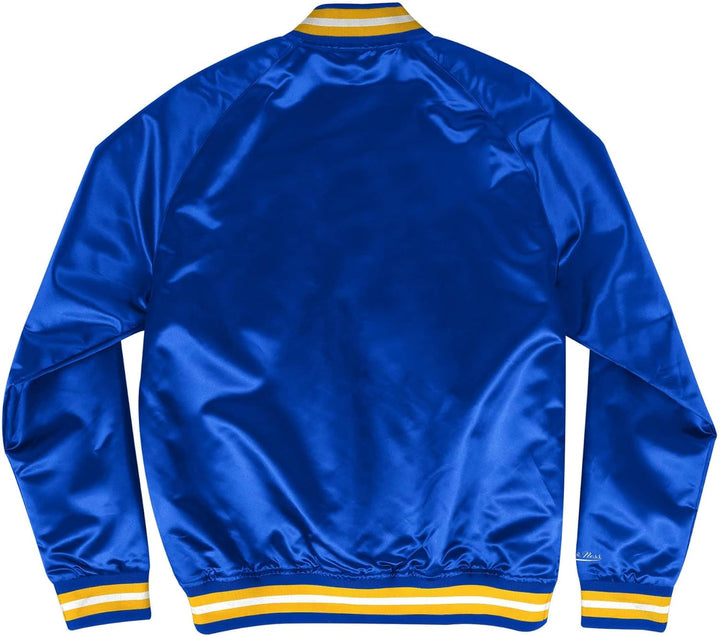 Mitchell & Ness NFL Lightweight Satin Jacket Los Angeles Rams, Royal S, Los Angeles Rams, Royal S