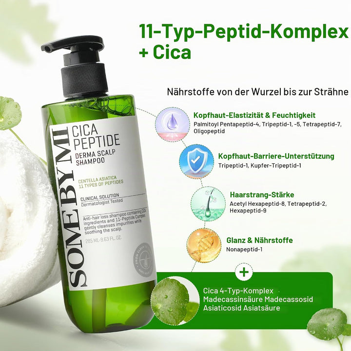 [SOME BY MI] Cica Peptide Anti Hair Loss Derma Scalp Shampoo 285ml