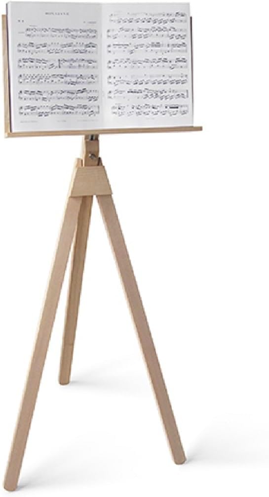 Side by Side - Notenständer - Stehpult - Esche unbehandelt - 52x52x109cm