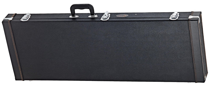 ORTEGA Koffer für E-Gitarre - Black Flat/Chrom Hardware