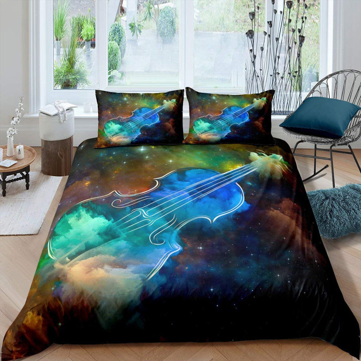 Cello Bettbezug Galaxy Starry Sky Bettwäsche Set Bewölkt Tie Dye Tröster Bezug für Kinder Jungen Mäd