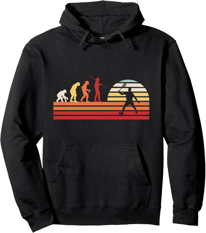 Retro Tennisspieler Tennisball - Vintage Tennis Pullover Hoodie
