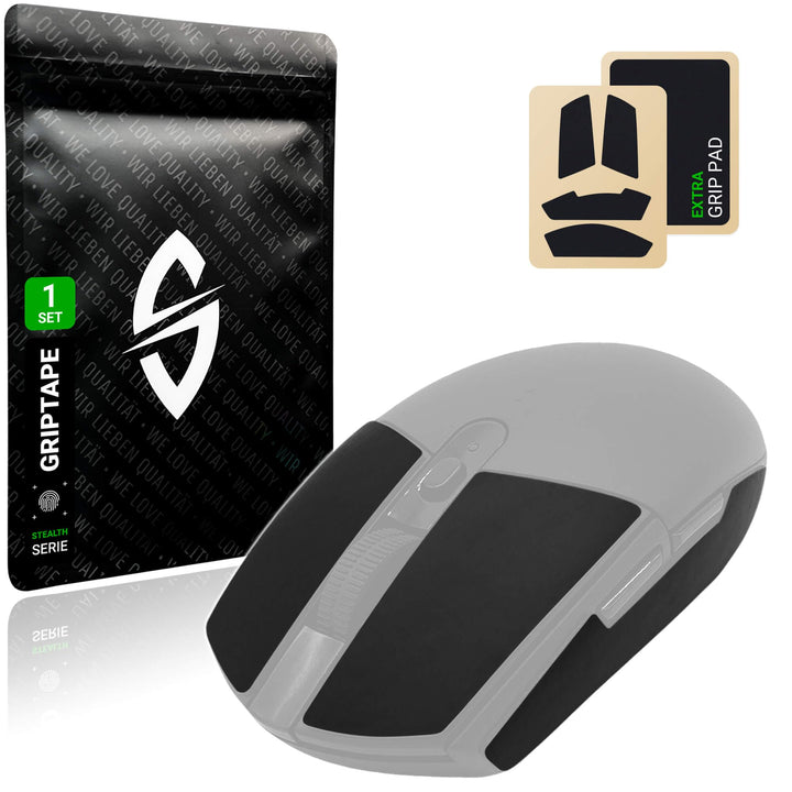 SensoryBoost Maus Grip Tape – kompatibel mit Logitech G305, G PRO, G203 (inkl. Zuschnitt-Pad) Schwei