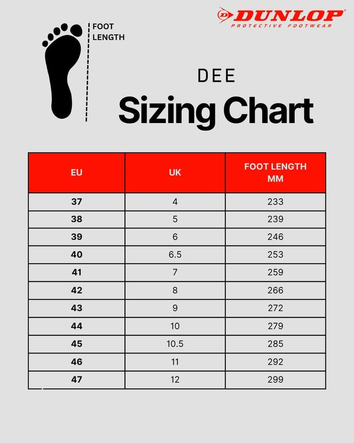 Dunlop Stiefel Dee, Schwarz