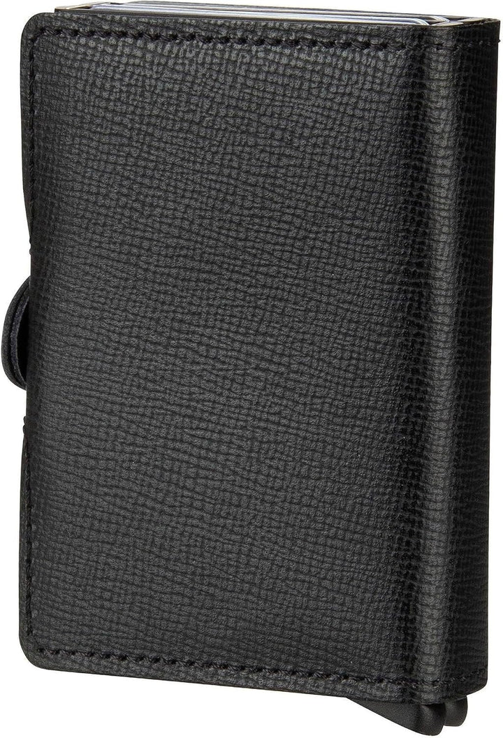 Secrid Herren Twin Reisezubehör-Kartenhalter im Umschlagformat 24mm slim Schwarz, 24mm slim Schwarz