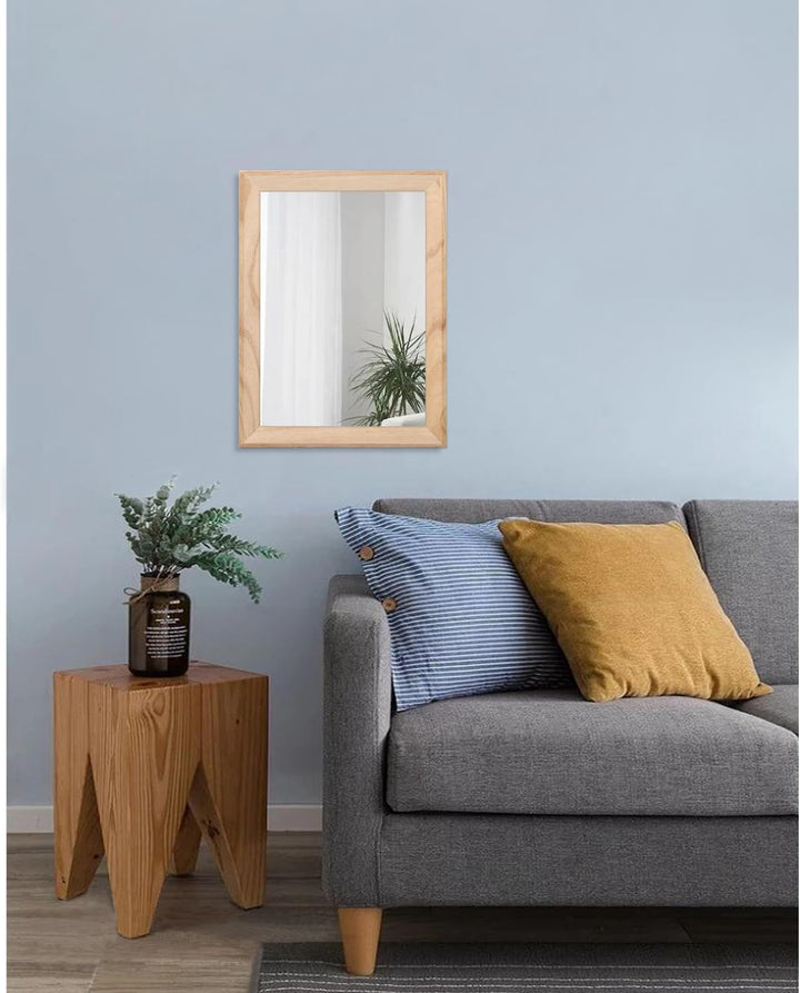 AAZZKANG Spiegel Wand Rustikaler Holzrahmen Vintage Spiegel Badezimmer Schlafzimmer Dekorative Recht