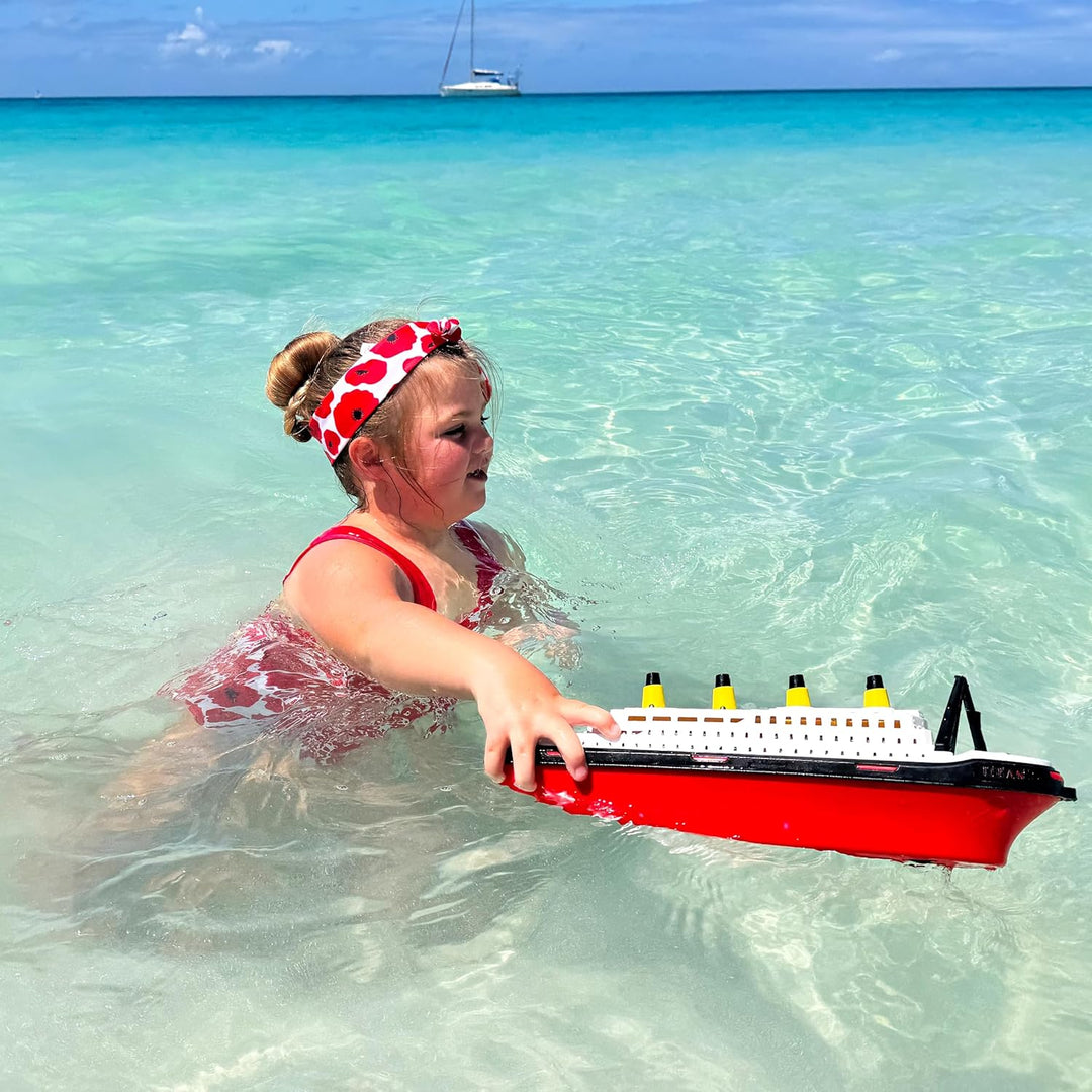 Toyland® 41 cm (16 Zoll) Titanic-Nachbildung, Spielzeugboot – Schwimmendes Wasserspielzeug für Kinde