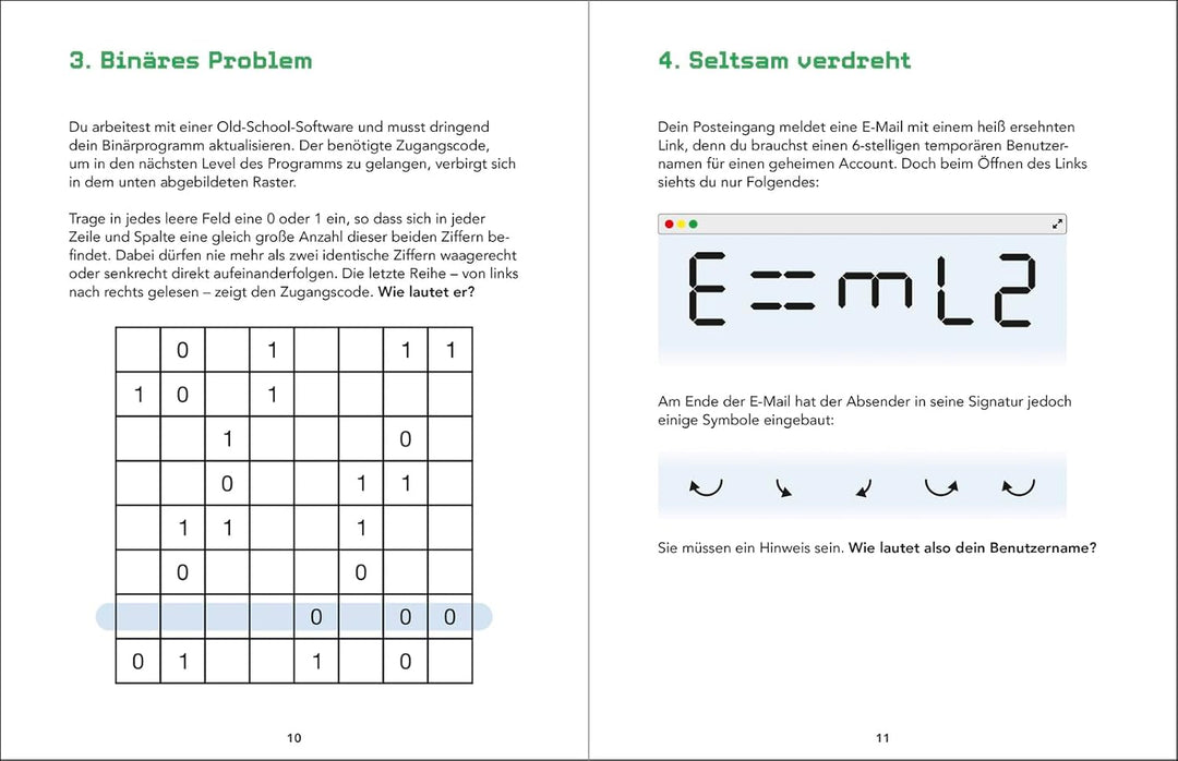Hacked! Das Cybercrime-Rätselbuch: Knacke Codes und überliste Hacker | 100 spannende Rätsel für Erwa