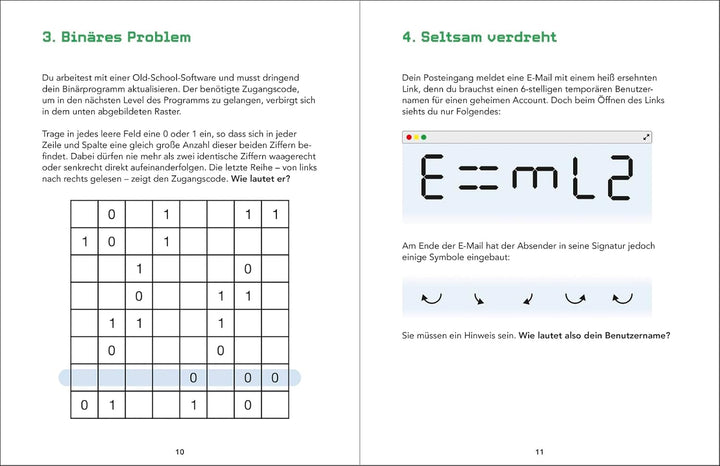 Hacked! Das Cybercrime-Rätselbuch: Knacke Codes und überliste Hacker | 100 spannende Rätsel für Erwa