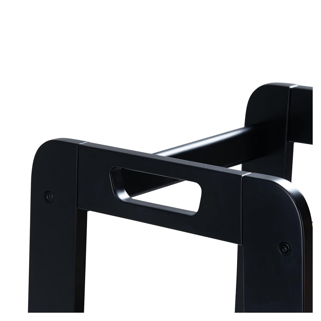 hauck Learn N Explore, Schwarz - Lernturm für KInder aus FSC® Zertifiziertes Buchenholz, Höhenverste