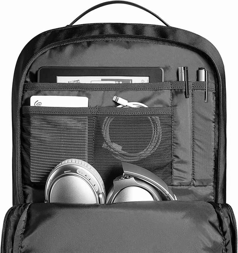 tomtoc Business Rucksack für 15,6 Zoll Laptop, Premium Kompakt Rucksäcke Herren Tagesrucksack Backpa