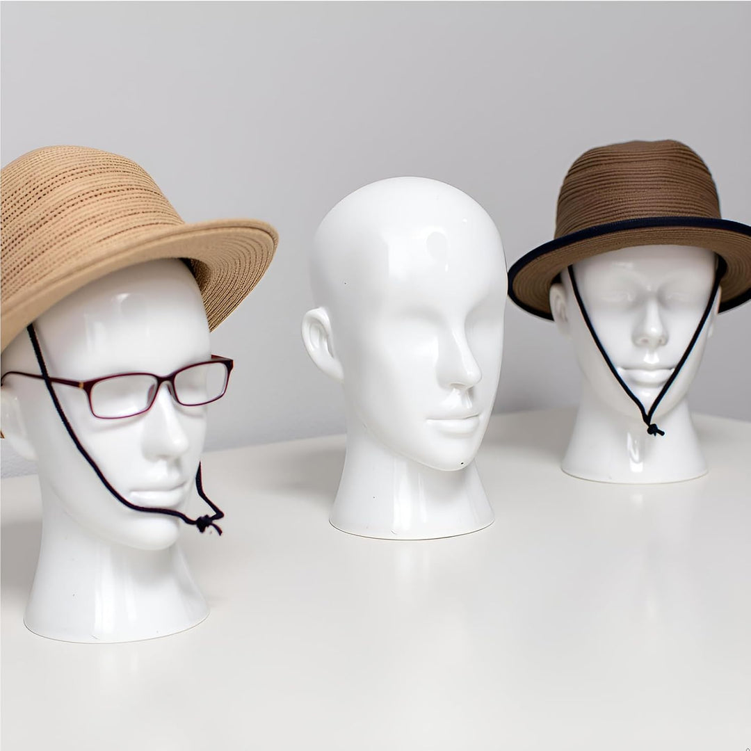 Mannequin Head Male Professional Cosmetology Mannequin Head for Display Headset, Kopfhörer, Spielkon