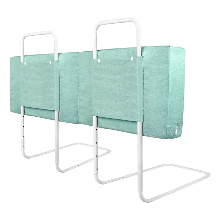 UISEBRT 2X Bettgitter Bettschutzgitter für Kinder 60cm 5-Loch Höhenverstellbar - Bett Rausfallschutz
