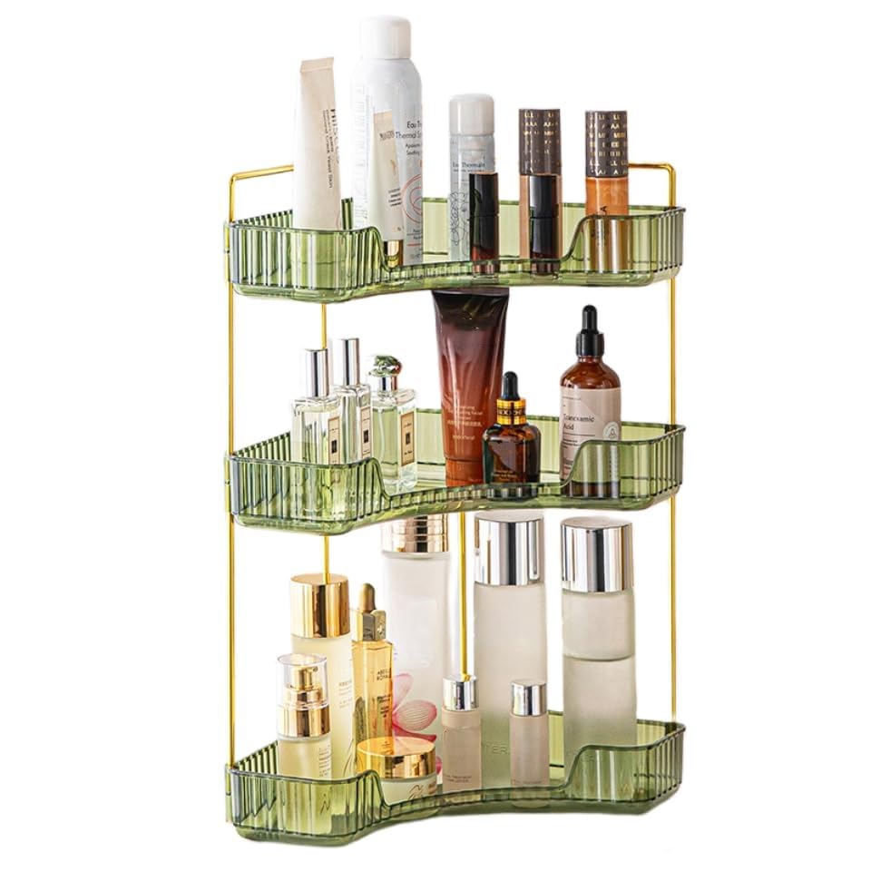 Make up Organizer, Kosmetik Organizer, Beauty Organizer, Hautpflege Organizer für Bad Schminktisch (