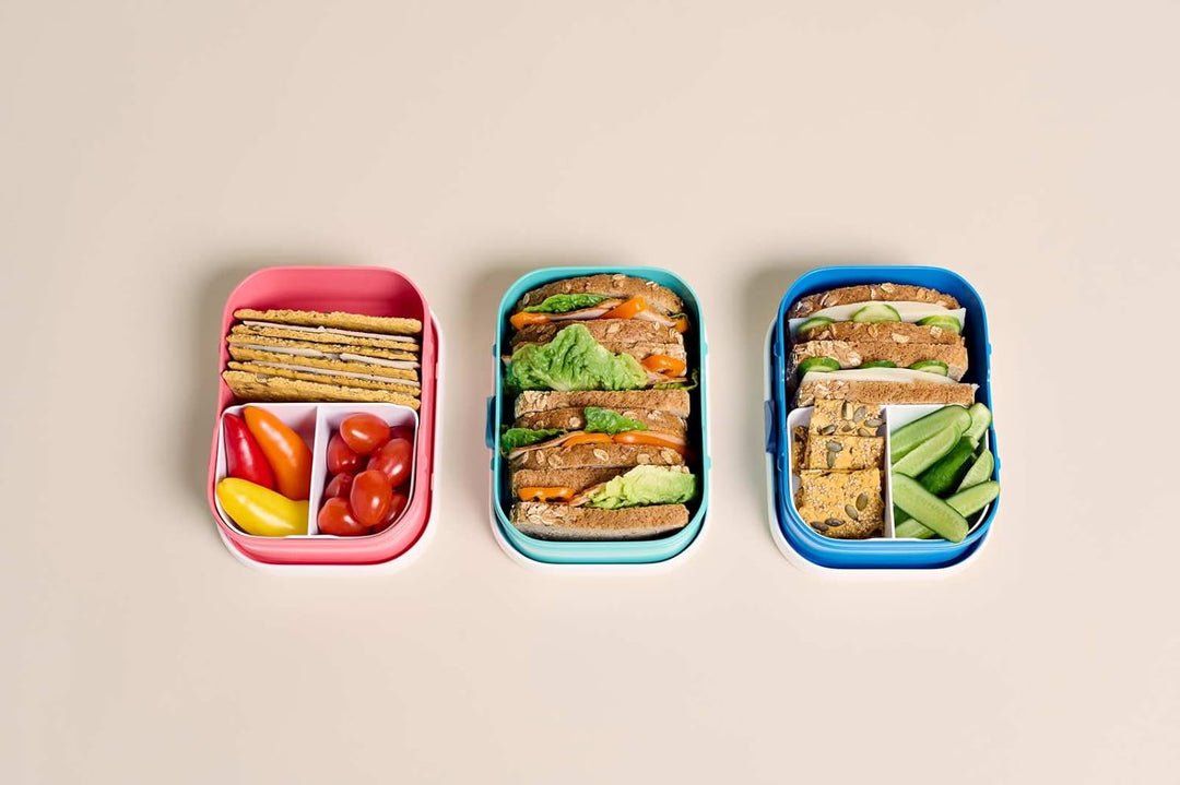 Mepal | Kinder Obst- und Bento Box | Campus meets Fruits | Spülmaschinenfest & BPA-frei | 300 & 750