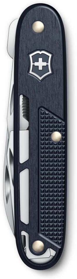 Victorinox Taschenmesser Synergy Alox, Multitool, 9 Funktionen, Inkl. Klinge, Paketöffner, Schrauben