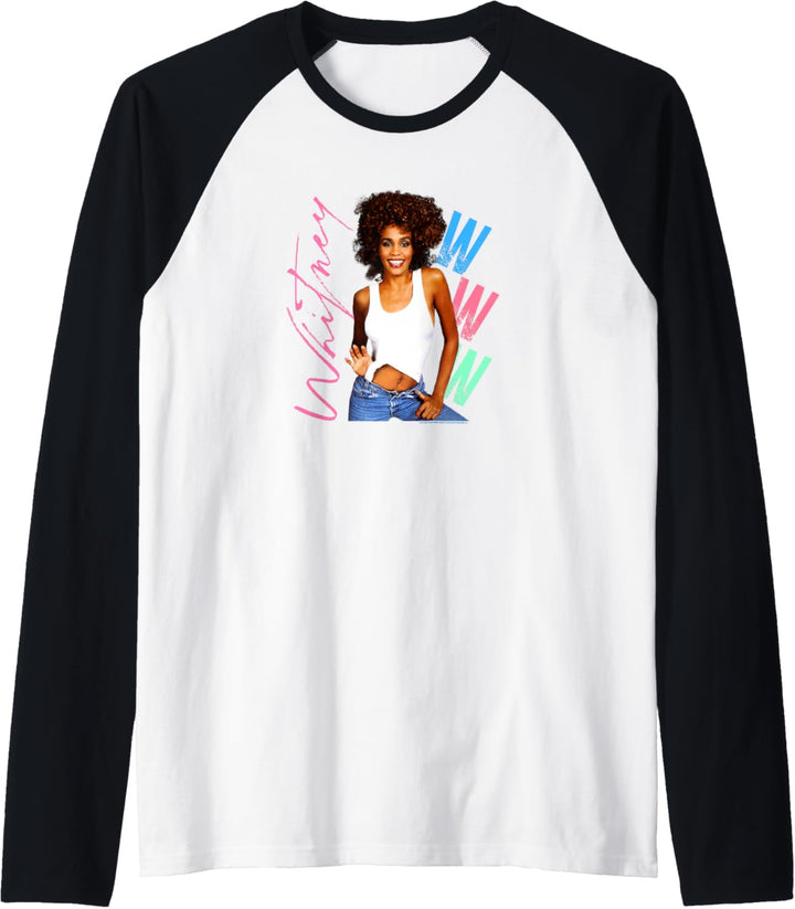 Whitney Houston I Wanna Dance With Somebody Raglan