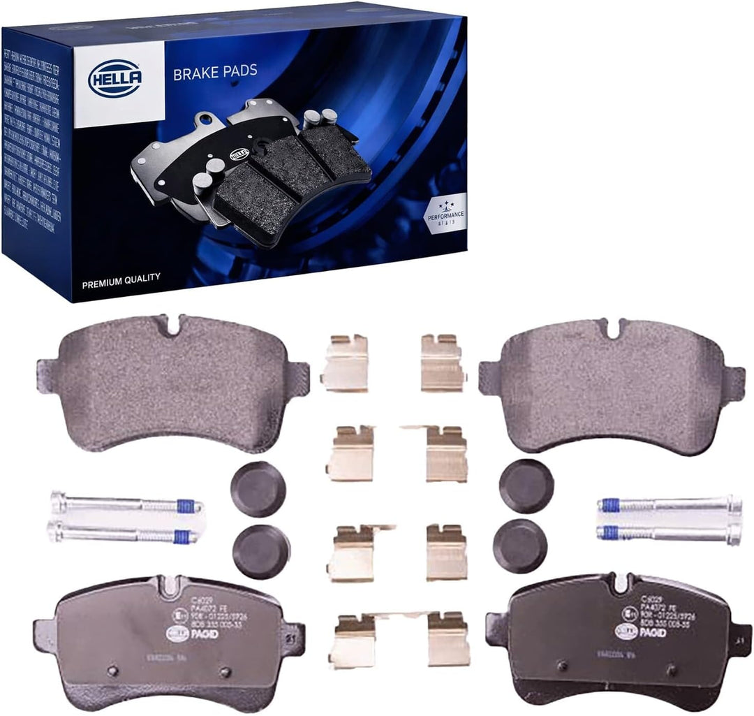 HELLA PAGID 8DB 355 005-551 Bremsbelagsatz - C6029 - Dicke/Stärke: 21mm - Bremssystem: Brembo - für