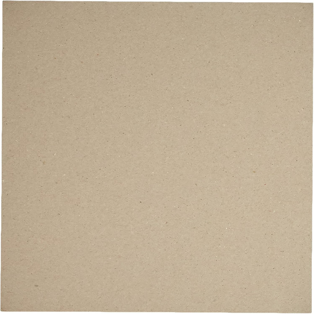 Anita y Su Mundo Scrapbooking-Material – Packung mit 25 Pappen, 12 x 12 cm, grau
