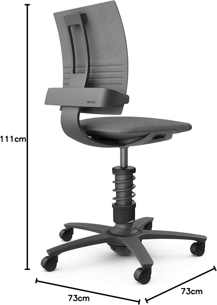 aeris 3Dee ergonomischer Bürostuhl – Schreibtischstuhl mit einzigartiger Rückenlehne – Bürostuhl ohn