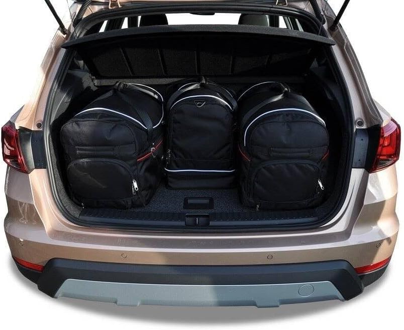 KJUST Dedizierte Reisetaschen 4 stk kompatibel mit SEAT ARONA I 2017+ Car Bags