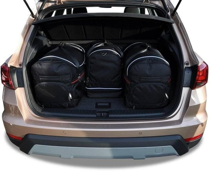 KJUST Dedizierte Reisetaschen 4 stk kompatibel mit SEAT ARONA I 2017+ Car Bags
