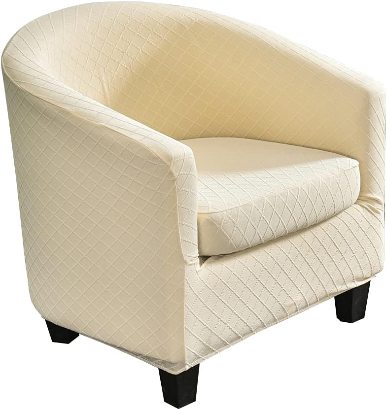 CHNSHOME Sesselbezüge 2 Stück Stretch Sesselhusse Sesselbezug Clubstuhlbezüge 1 Sitzer Tullsta Barst