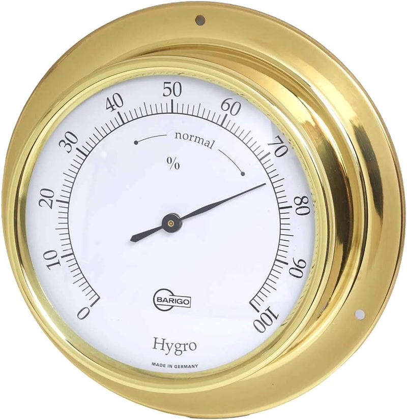 Barigo Schiffshygrometer Tempo, Messing, 110mm, 783