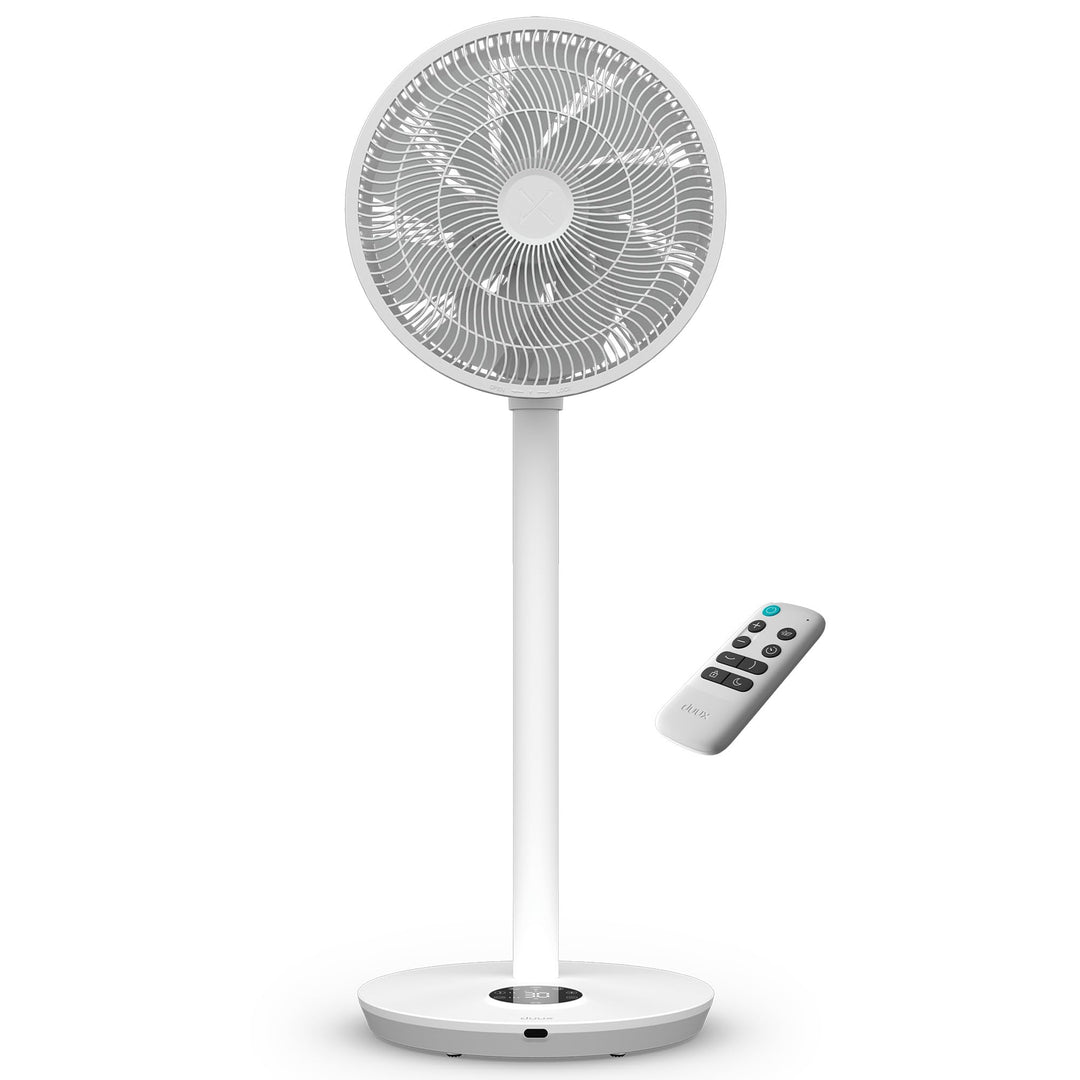 Duux Whisper Flex 2 Ventilator – Ultra Leise 13 dB – Nachtmodus & Timer – Höhenverstellbar (54–92 cm