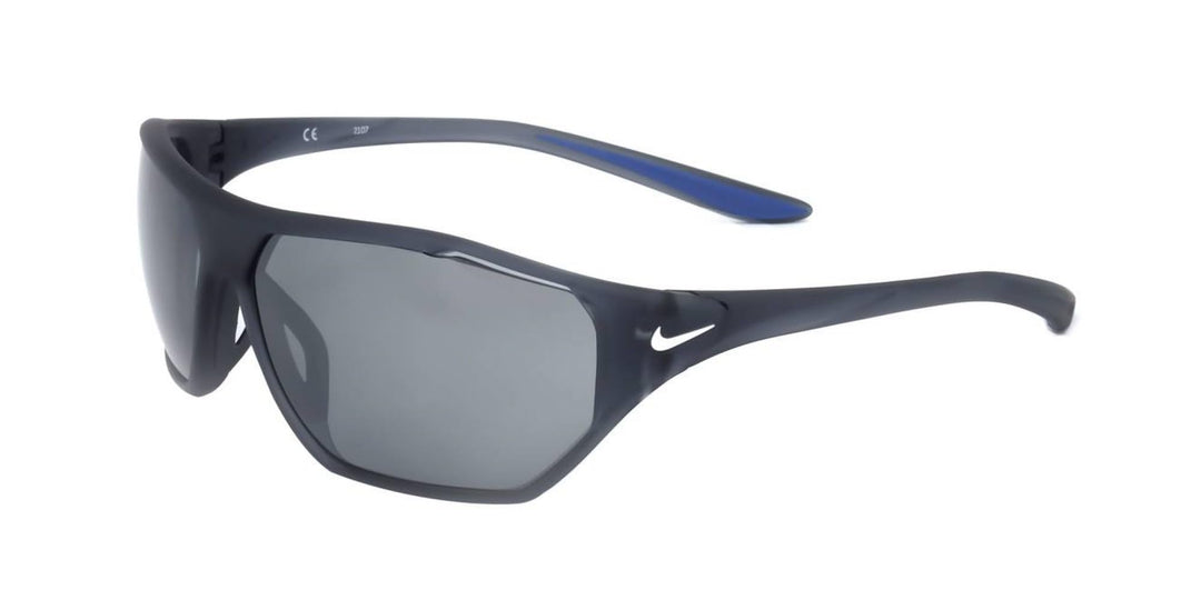 Nike Unisex Aero Drift Sunglasses, 021 Matte Dark Grey/Grey/Silvr, One Size
